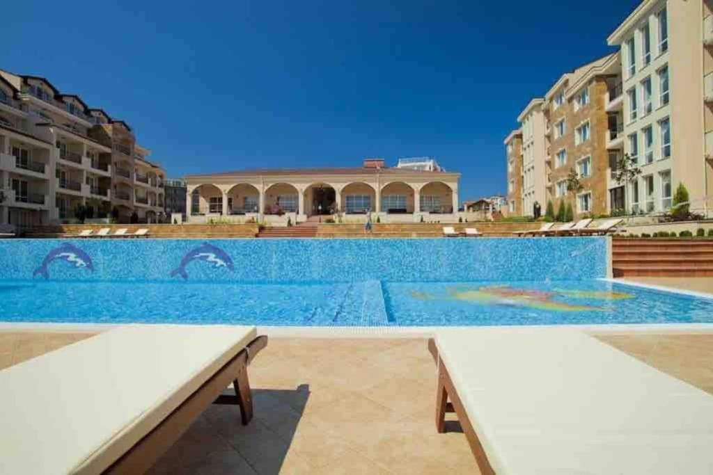 Studio E32 Atia Resort Chernomoretz Csernomorec Kültér fotó
