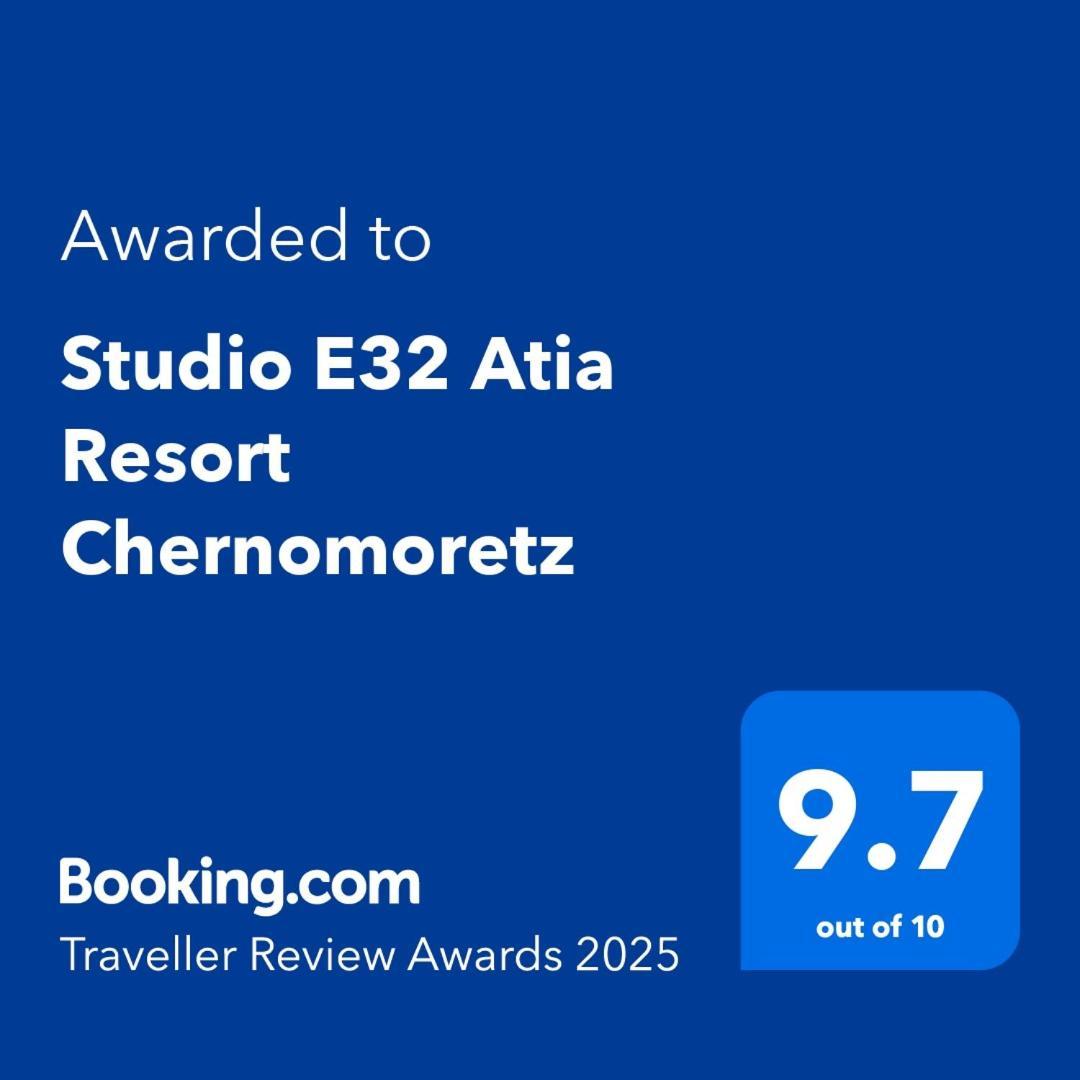 Studio E32 Atia Resort Chernomoretz Csernomorec Kültér fotó